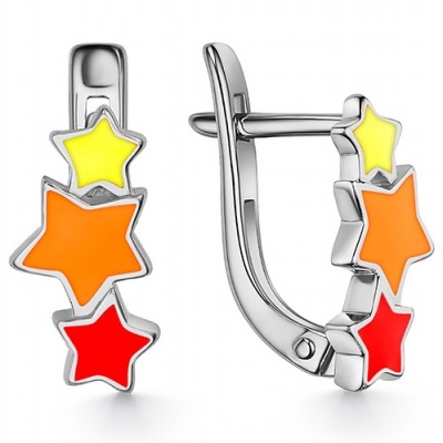 

Серьги Звёзды из серебра Вероника С608-1153М3, С608-1153М3