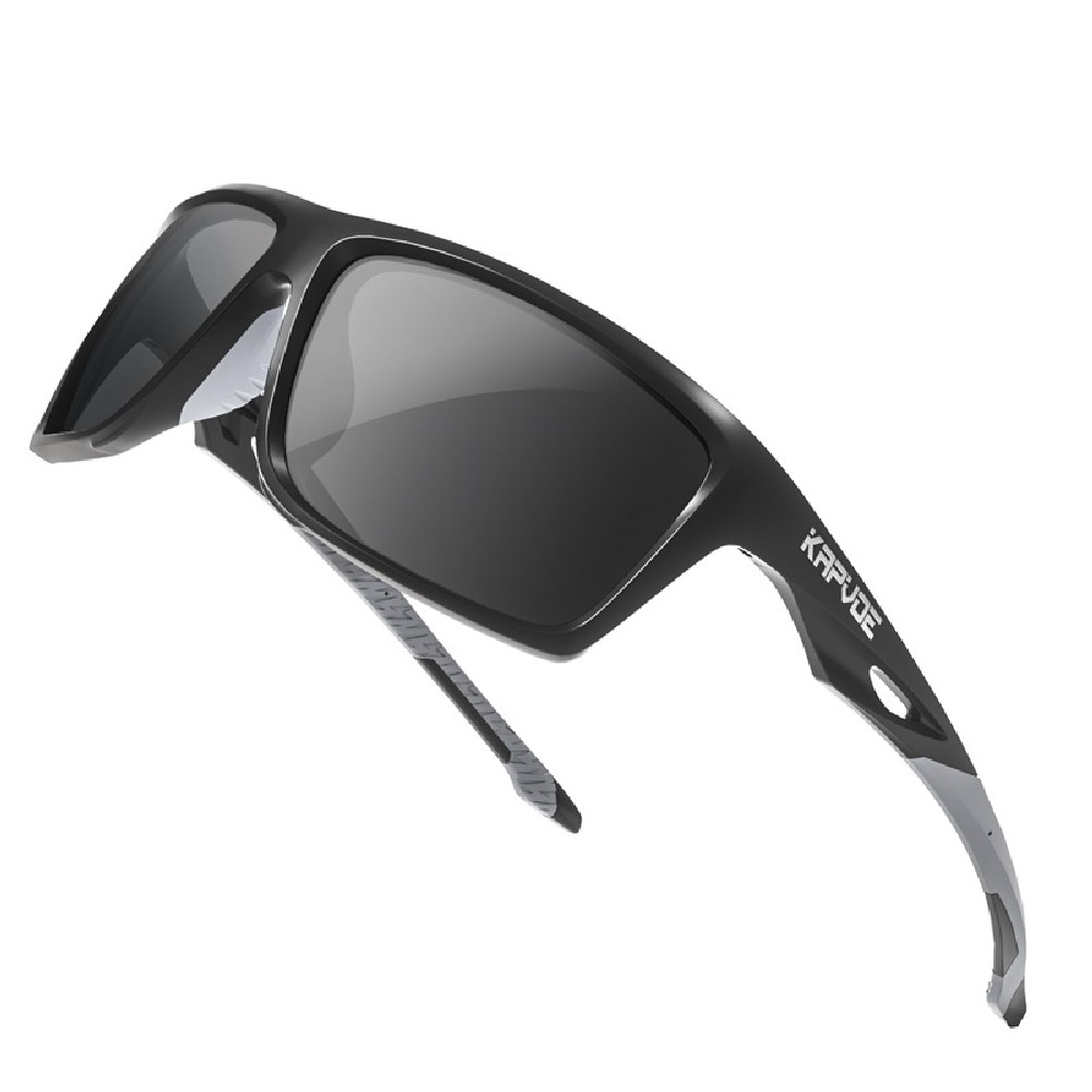 Спортивные солнцезащитные очки мужские Kapvoe KE-x5-DS черные