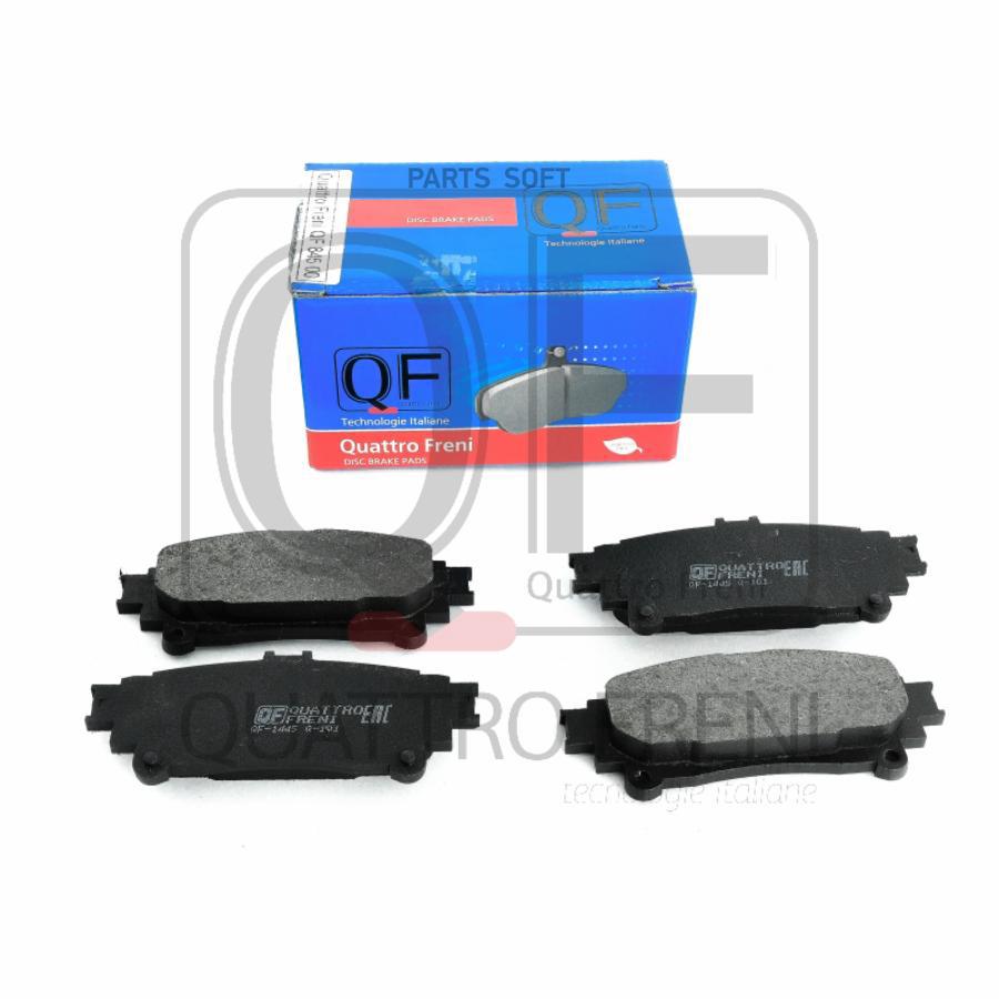 

Колодки ТОРМОЗНЫЕ RR LEXUS RX350 450 08, QF84500 () 1шт QUATTRO FRENI QF84500