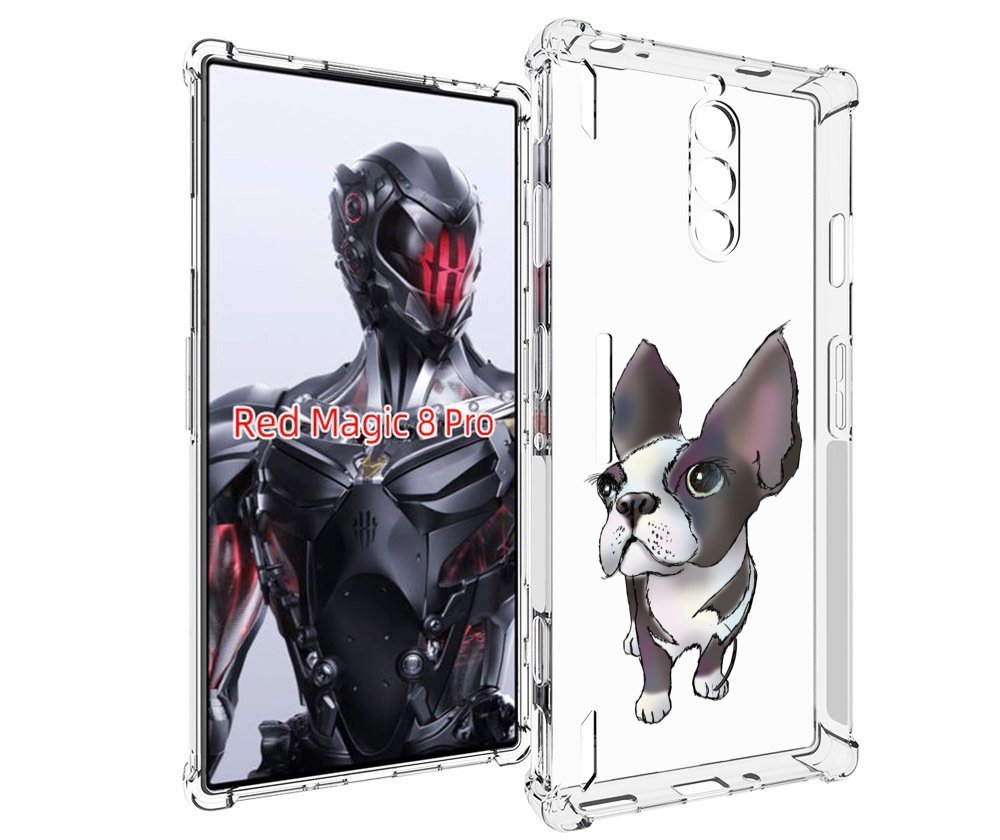 

Чехол MyPads Бульдожка для ZTE Nubia Red Magic 8 Pro / Red Magic 8 Pro Plus, Tocco