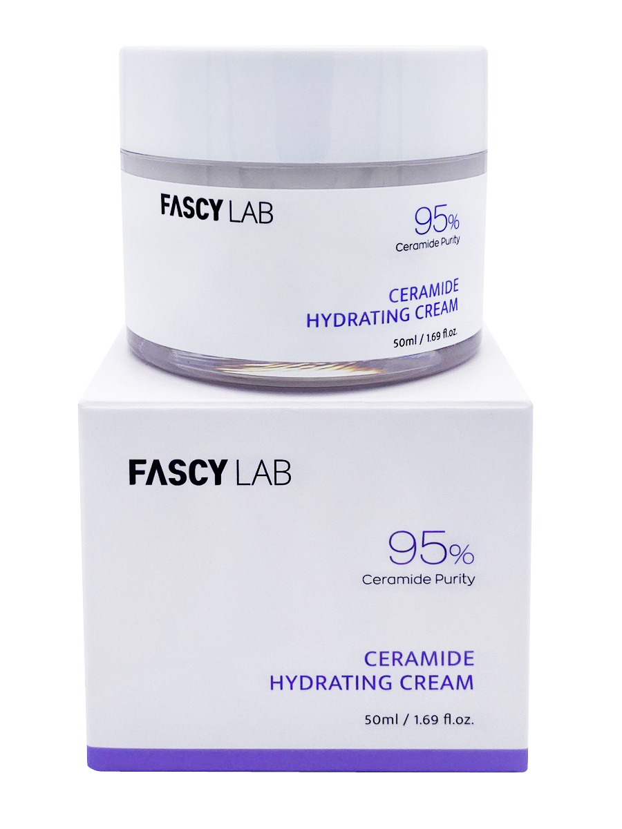 Крем для лица Fascy Lab Ceramide Hydrating Cream с керамидами 50мл омолаживающий крем fascy lab с коллагеном 97% collagen cream 50 мл