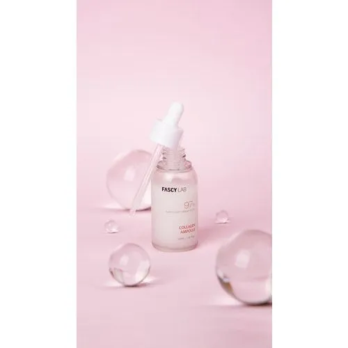 Сыворотка Fascy Lab Collagen Ampoule с гидролизованным коллагеном для упругости кожи 30мл урьяж сыворотка увлажняющяя 30мл