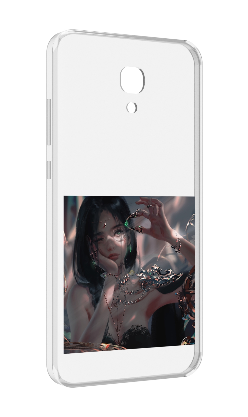 

Чехол MyPads девушка-с-алмазом для Meizu M6 (M711Q), Прозрачный, Tocco