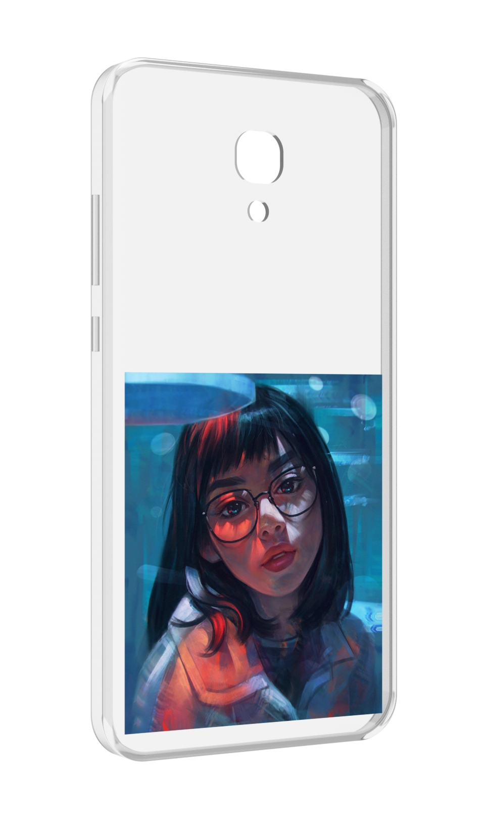 

Чехол MyPads девушка-под-красным-светом для Meizu M6 (M711Q), Прозрачный, Tocco