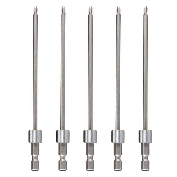 

Бита для насадки автоподачи Makita PH2, 130 мм, 1/4, E-form (5 шт.), 199155-7, 199155-7