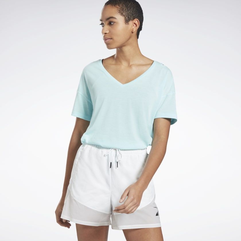 Футболка женская Reebok GI6733 голубая M 1413₽