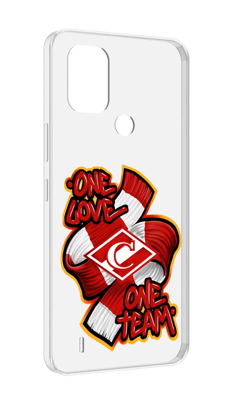 

Чехол MyPads ФК спарак 1 любовь для Nokia C31, Прозрачный, Tocco