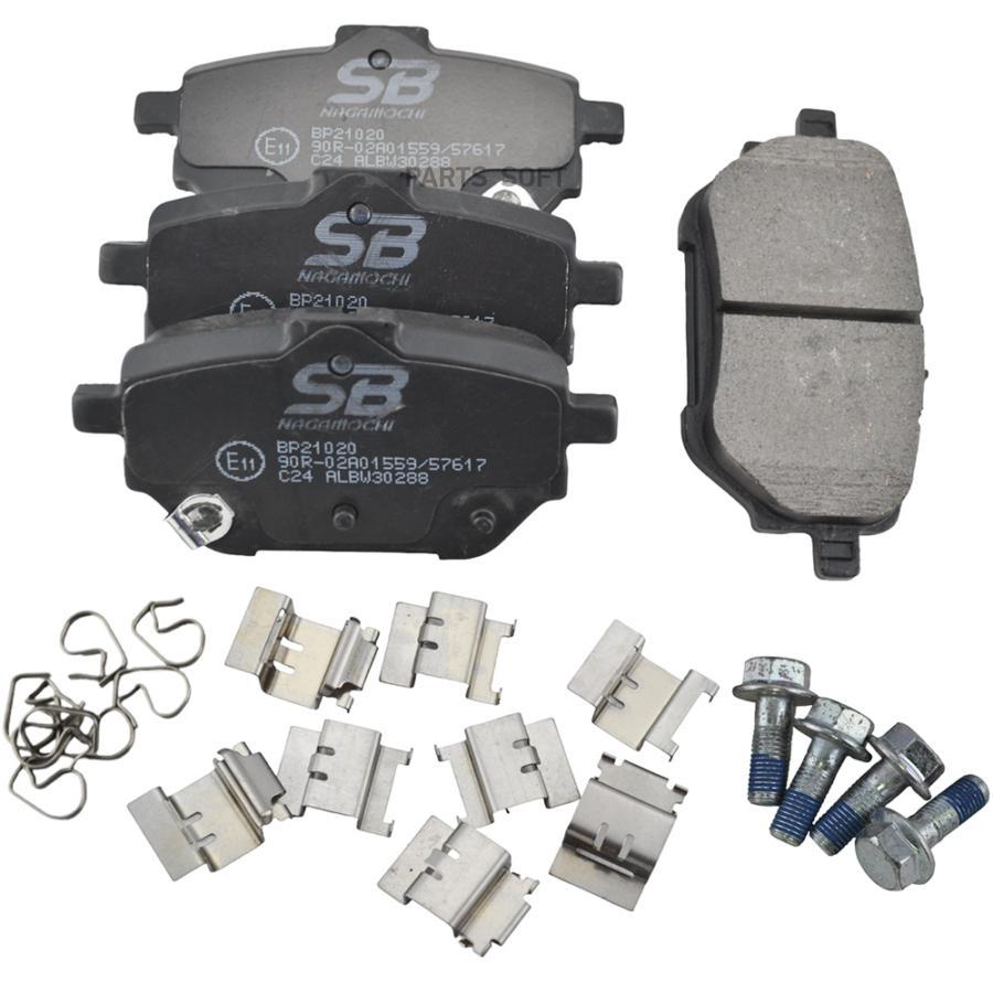 

Тормозные колодки SB Nagamochi дисковые bp21020
