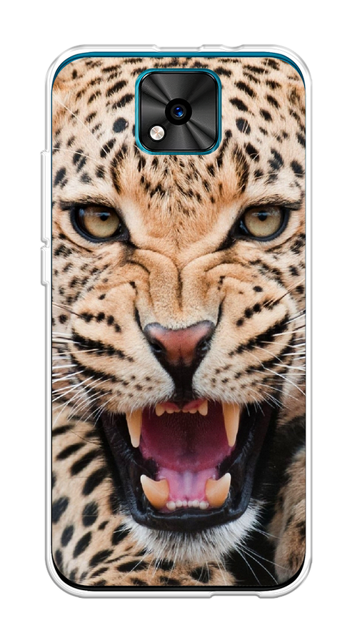

Чехол на BQ 5533G "Леопард 3d", Бежевый;черный, 201850-6