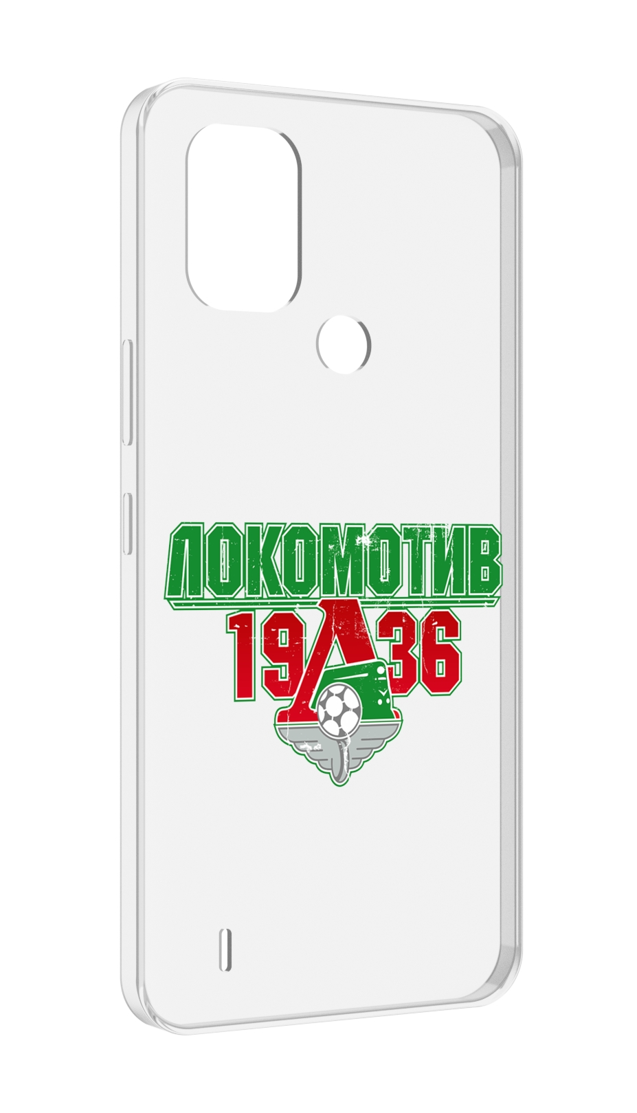 

Чехол MyPads ФК локомотив 1936 для Nokia C31, Прозрачный, Tocco