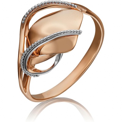 

Кольцо из золота р. 19 PLATINA jewelry 01-5249-00-000-1110-42, 01-5249-00-000-1110-42