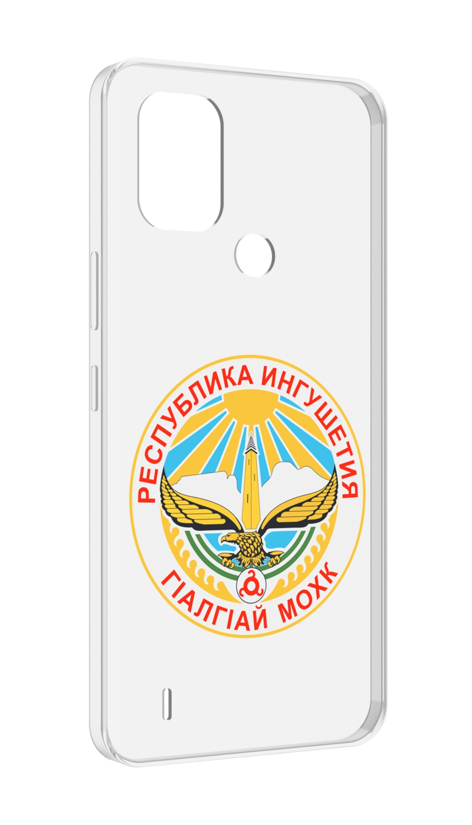 

Чехол MyPads герб-ингушетия-магас для Nokia C31, Прозрачный, Tocco