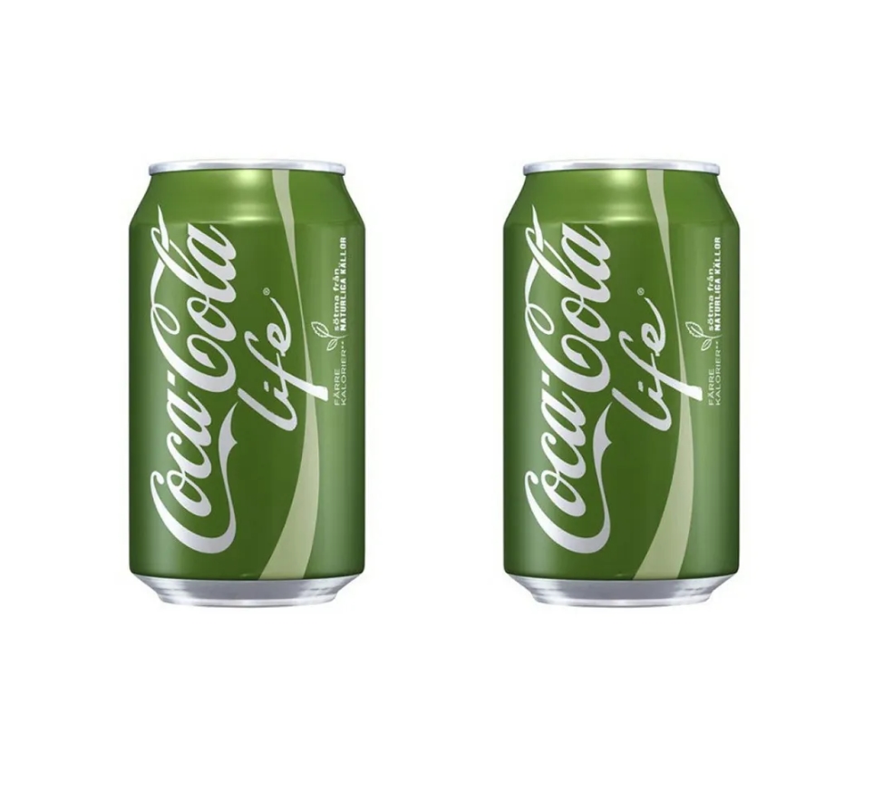 Газировка Coca-Cola Life, 0,35 л х 2 шт