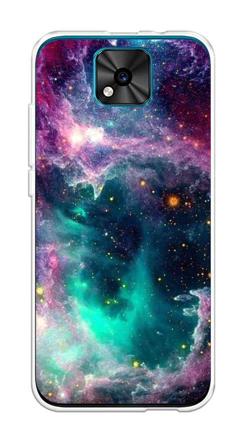 

Чехол на BQ 5533G "Звездные облака", Розовый;бежевый, 201850-2