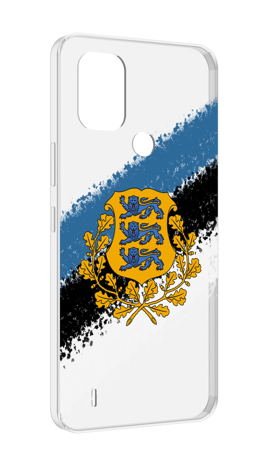 

Чехол MyPads герб флаг эстонии-2 для Nokia C31, Прозрачный, Tocco