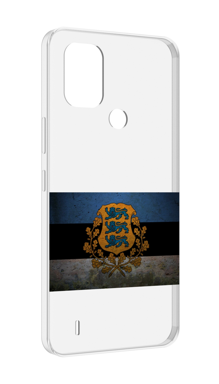 

Чехол MyPads герб флаг эстонии-1 для Nokia C31, Прозрачный, Tocco