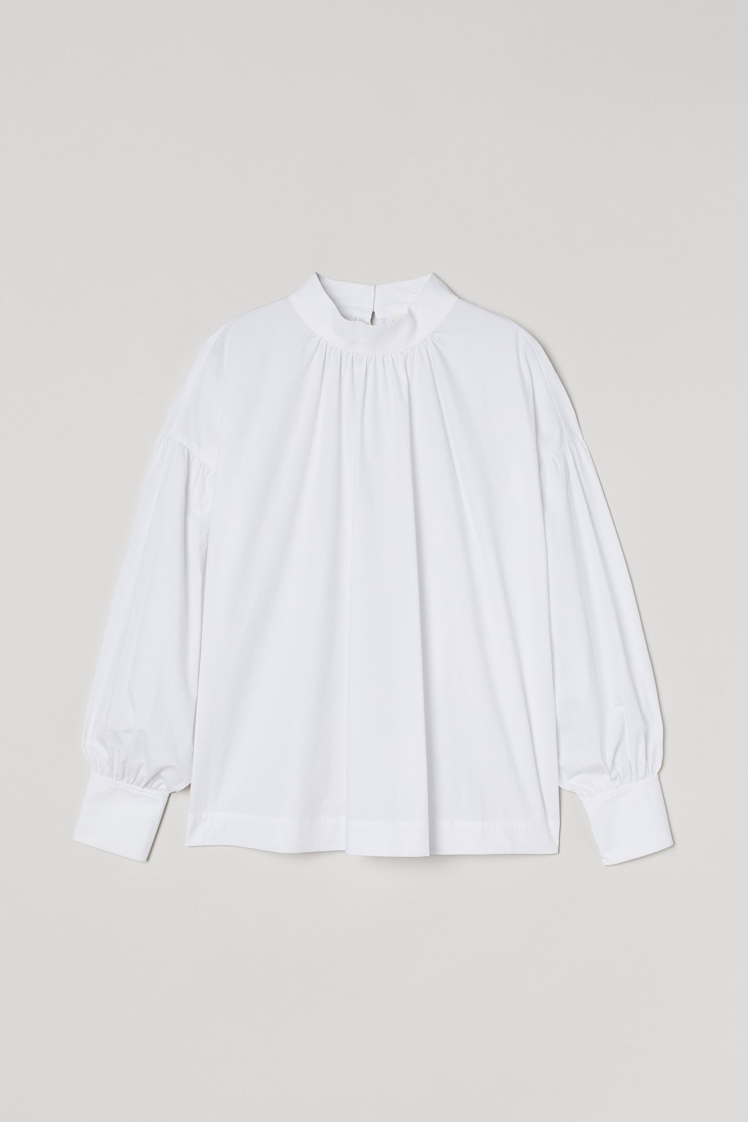 

Блуза женская H&M 904297001 белая XL, Белый, 904297001