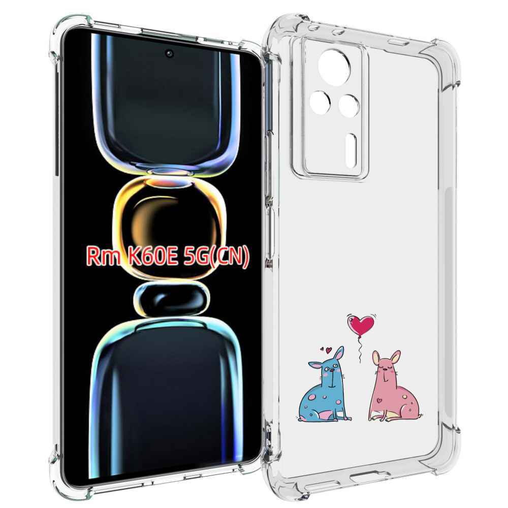 

Чехол MyPads Лама любовь для Xiaomi Redmi K60E, Tocco