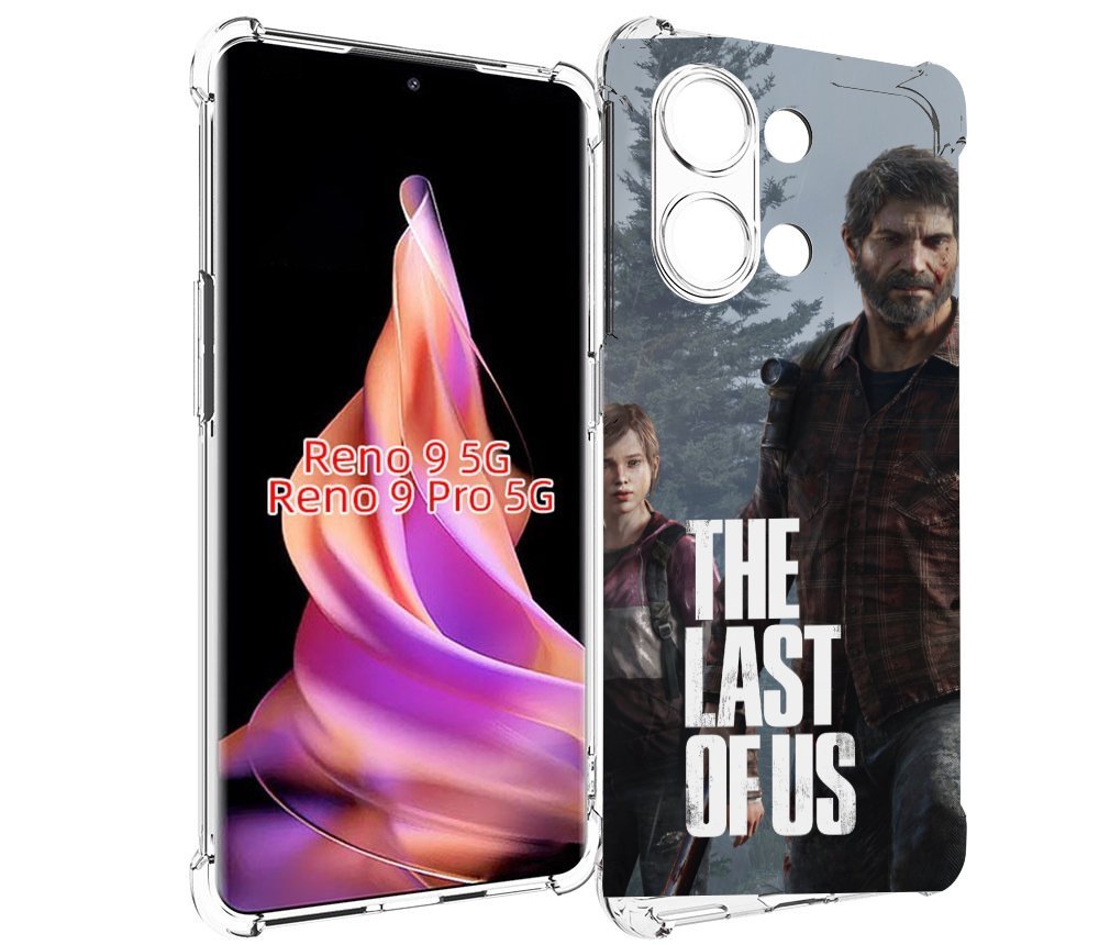 

Чехол MyPads Одни из нас Джоэл и Элли для Oppo Reno 9/Reno 9 Pro, Прозрачный, Tocco