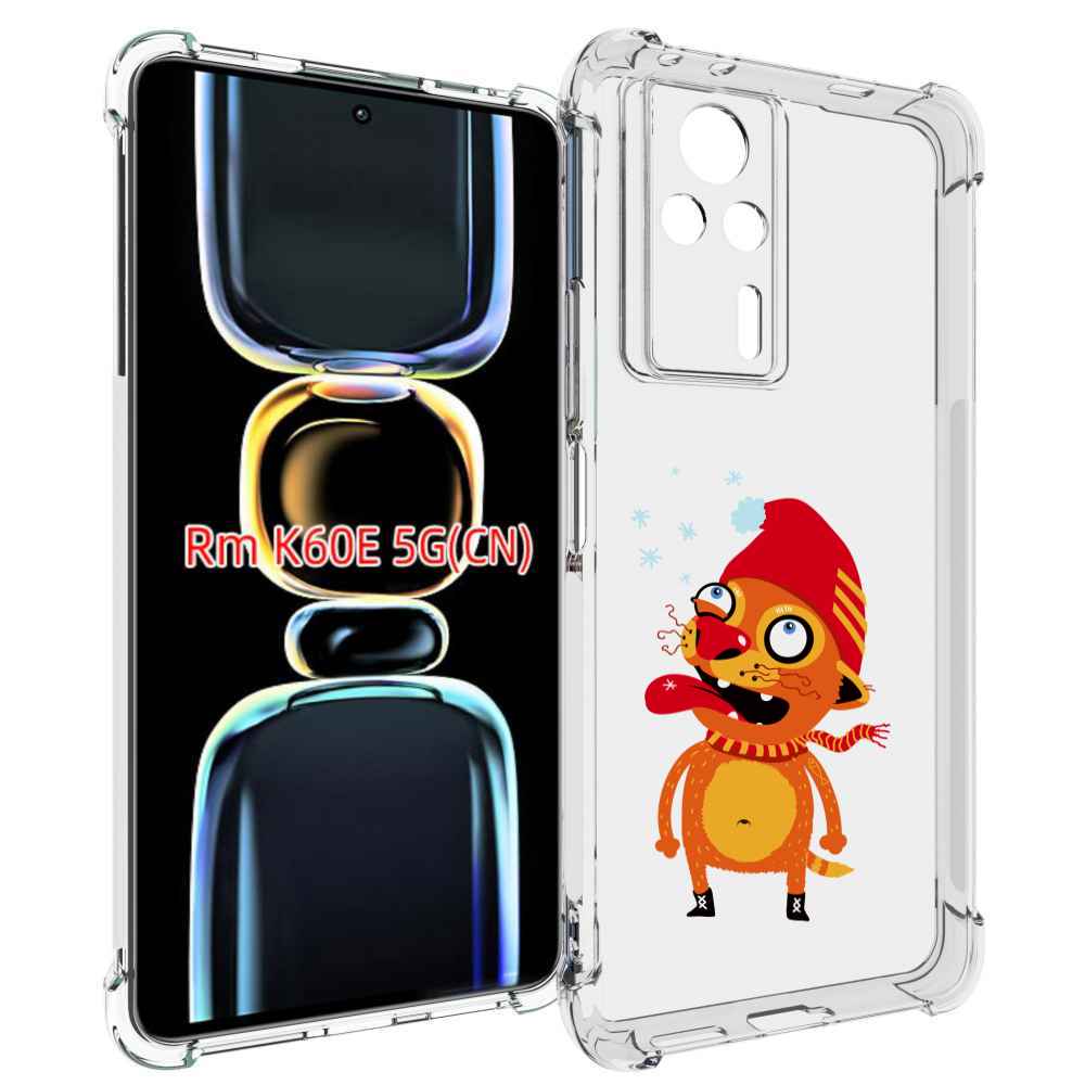

Чехол MyPads Зимний кот для Xiaomi Redmi K60E, Tocco