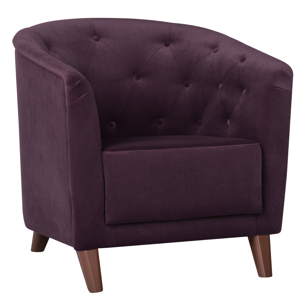 Кресло Delicatex Верона, фиолетовый
