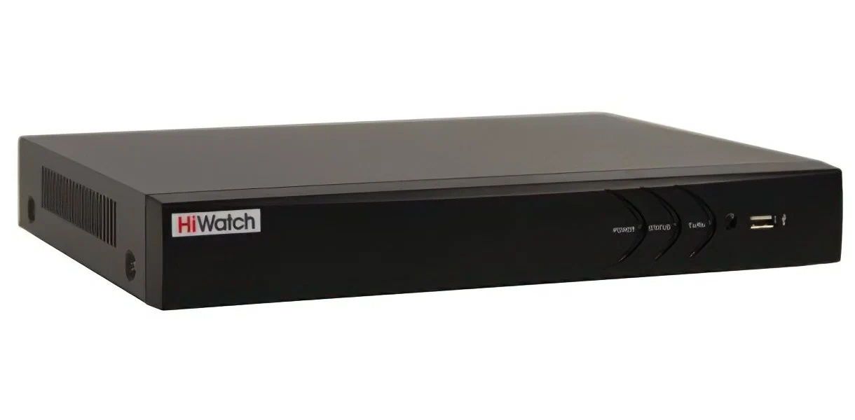 IP-видеорегистратор HIWATCH 8CH 8POE DS-N308P(C), черный