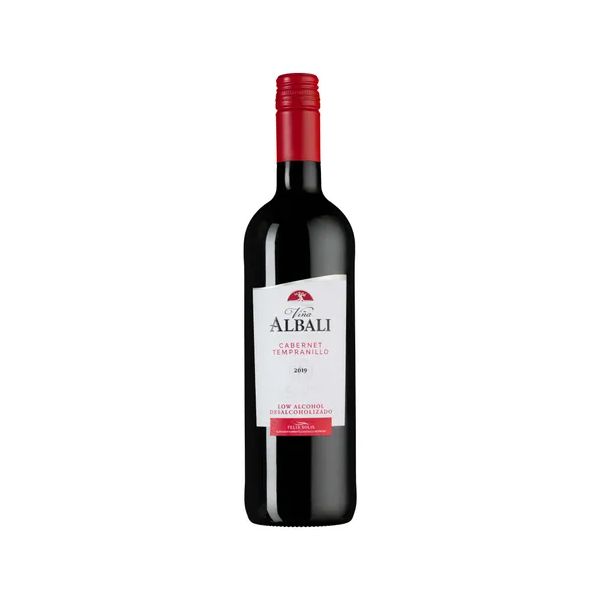 Вино безалкогольное Vina Albali Cabernet Tempranillo красное полусухое Испания 0,75 л