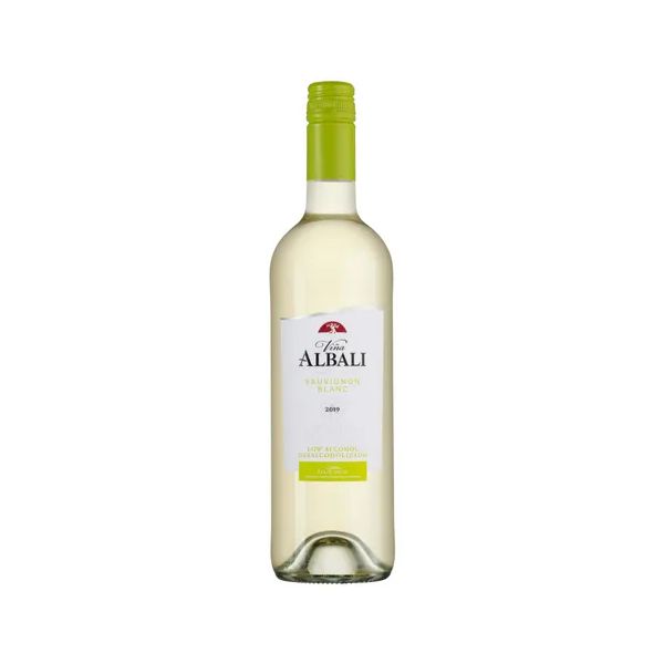 Вино безалкогольное Vina Albali Sauvignon Blanc белое полусухое Испания 0,75 л