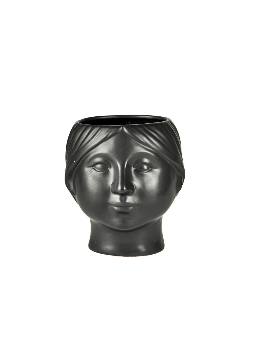 фото Цветочный горшок villa collection head, 15,6 см vc14303