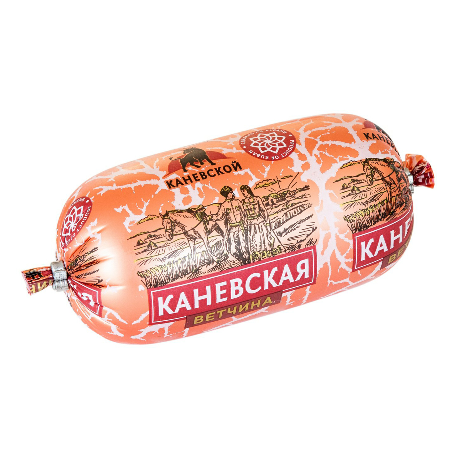 

Ветчина свиная вареная Каневской Каневская +-500 г