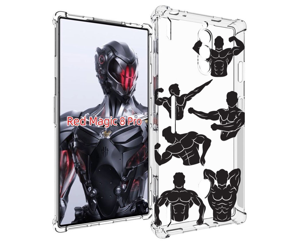 

Чехол MyPads Атлет мужской для ZTE Nubia Red Magic 8 Pro / Red Magic 8 Pro Plus, Tocco