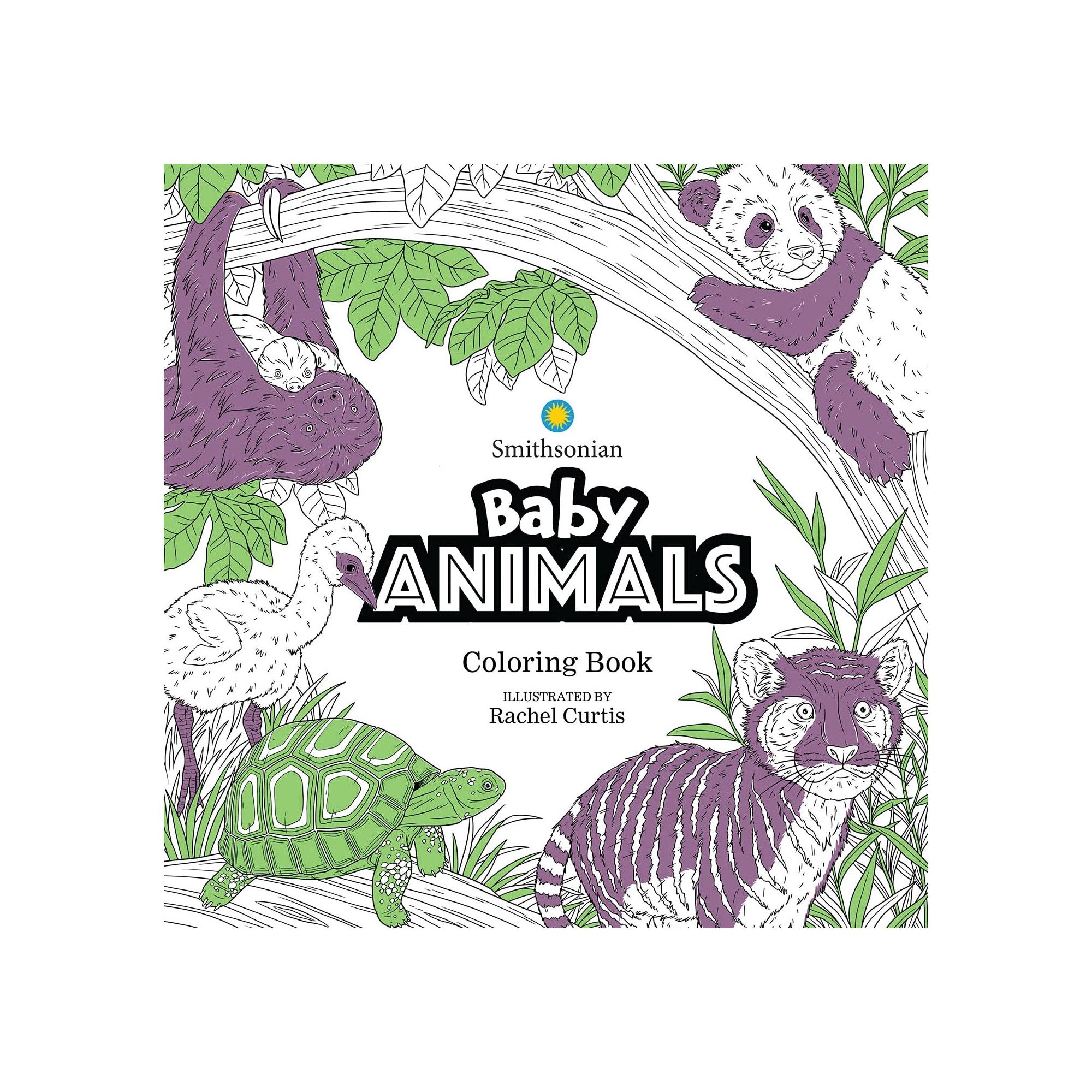 

Baby animals: a smithsonian coloring book. Smithsonian, Institution Curtis, Rachel