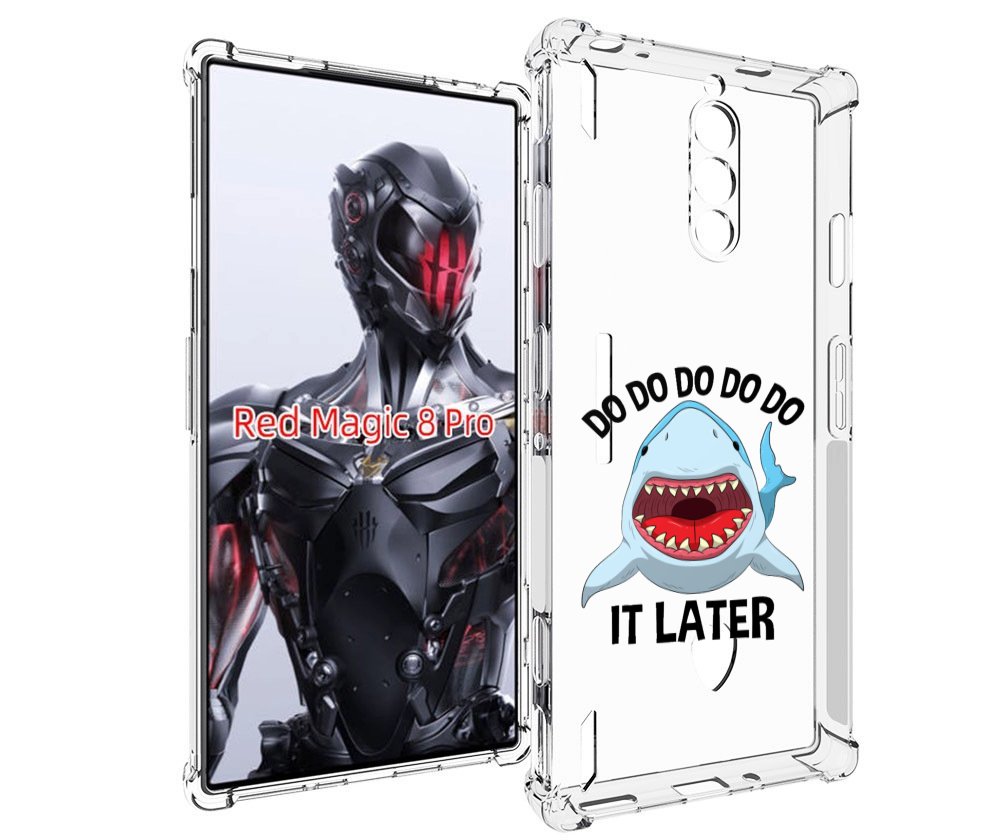 

Чехол MyPads Акула для ZTE Nubia Red Magic 8 Pro / Red Magic 8 Pro Plus, Tocco