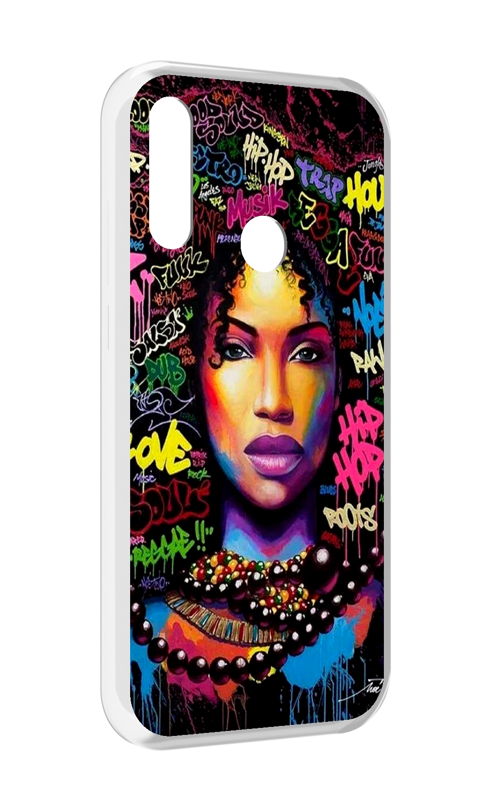 

Чехол MyPads девушка-в-граффити женский для Lenovo Z6 Pro Youth Edition / Z6 Pro Lite, Прозрачный, Tocco