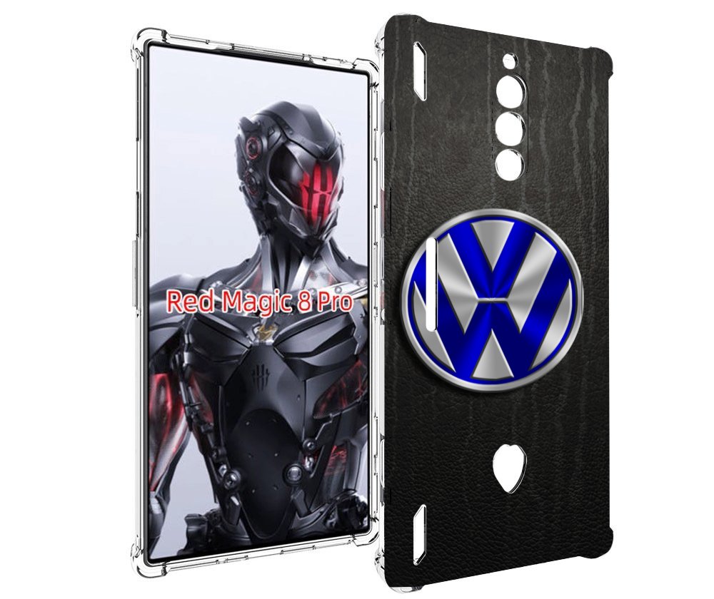 Чехол MyPads volkwagen-фольксваген-3 для ZTE Nubia Red Magic 8 Pro / Red Magic 8 Pro Plus