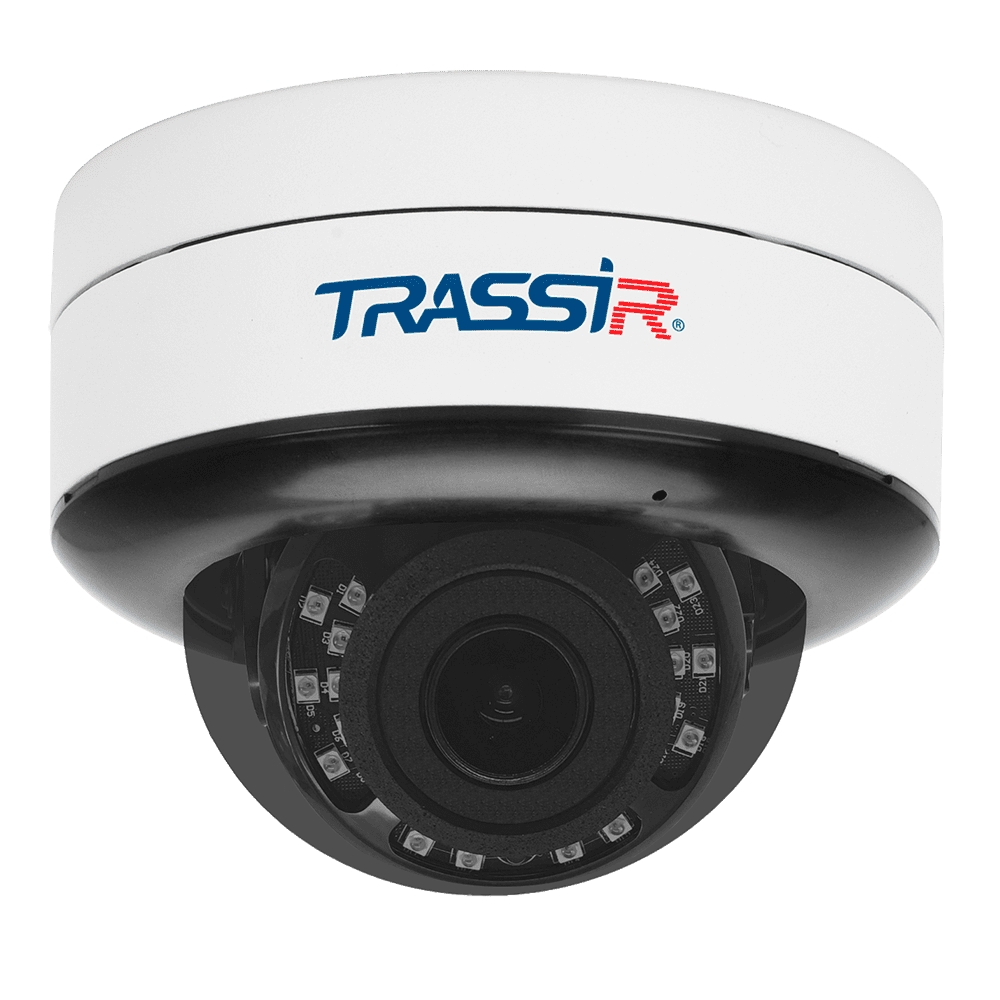 

Видеокамера IP Trassir TR-D3153IR2 2.7-13.5мм, белый