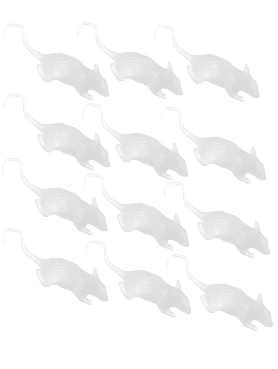 Набор игрушек COSY Крыса светящаяся в темноте 48 штук