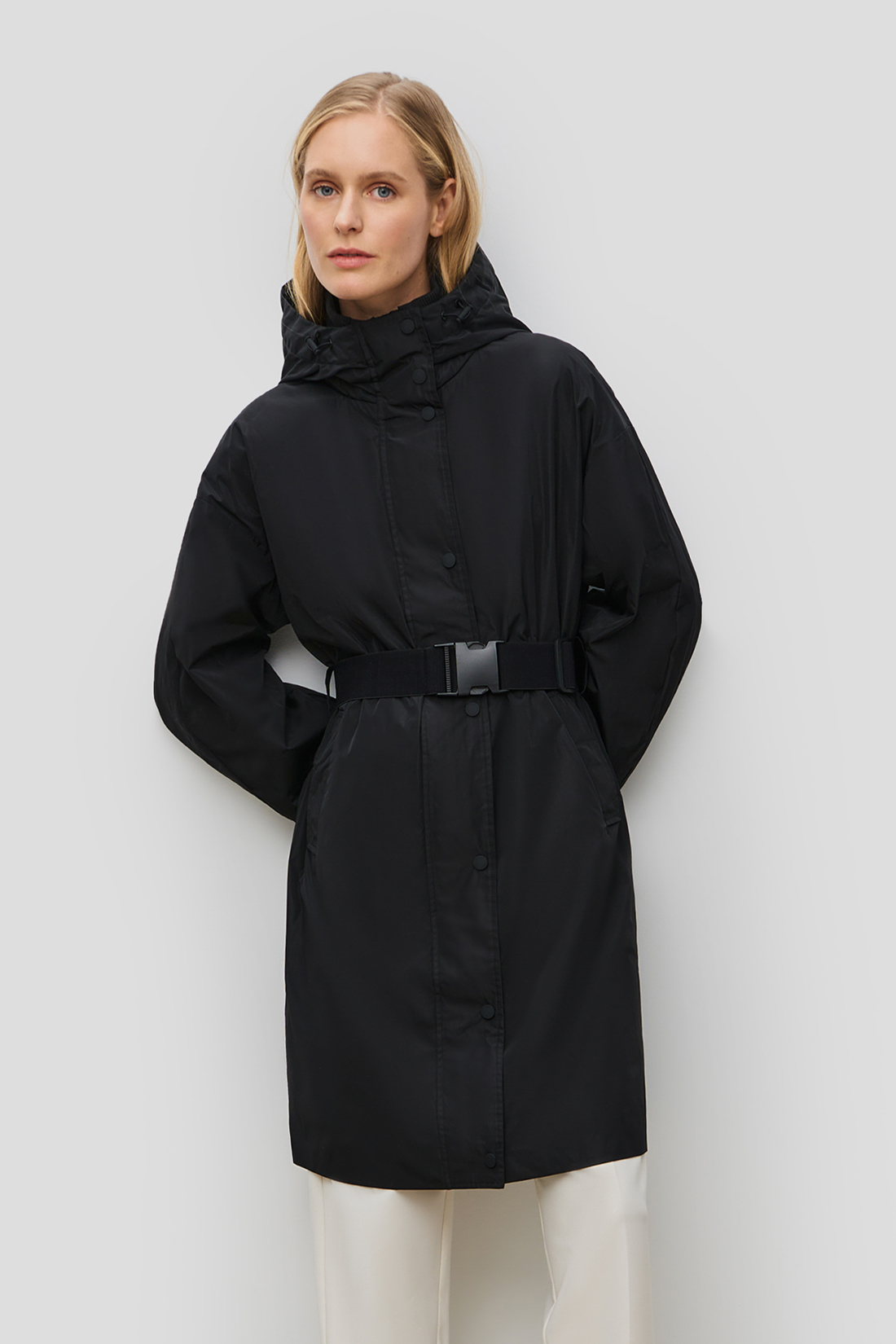 

Плащ женский Baon B0823005 черный XXL, B0823005