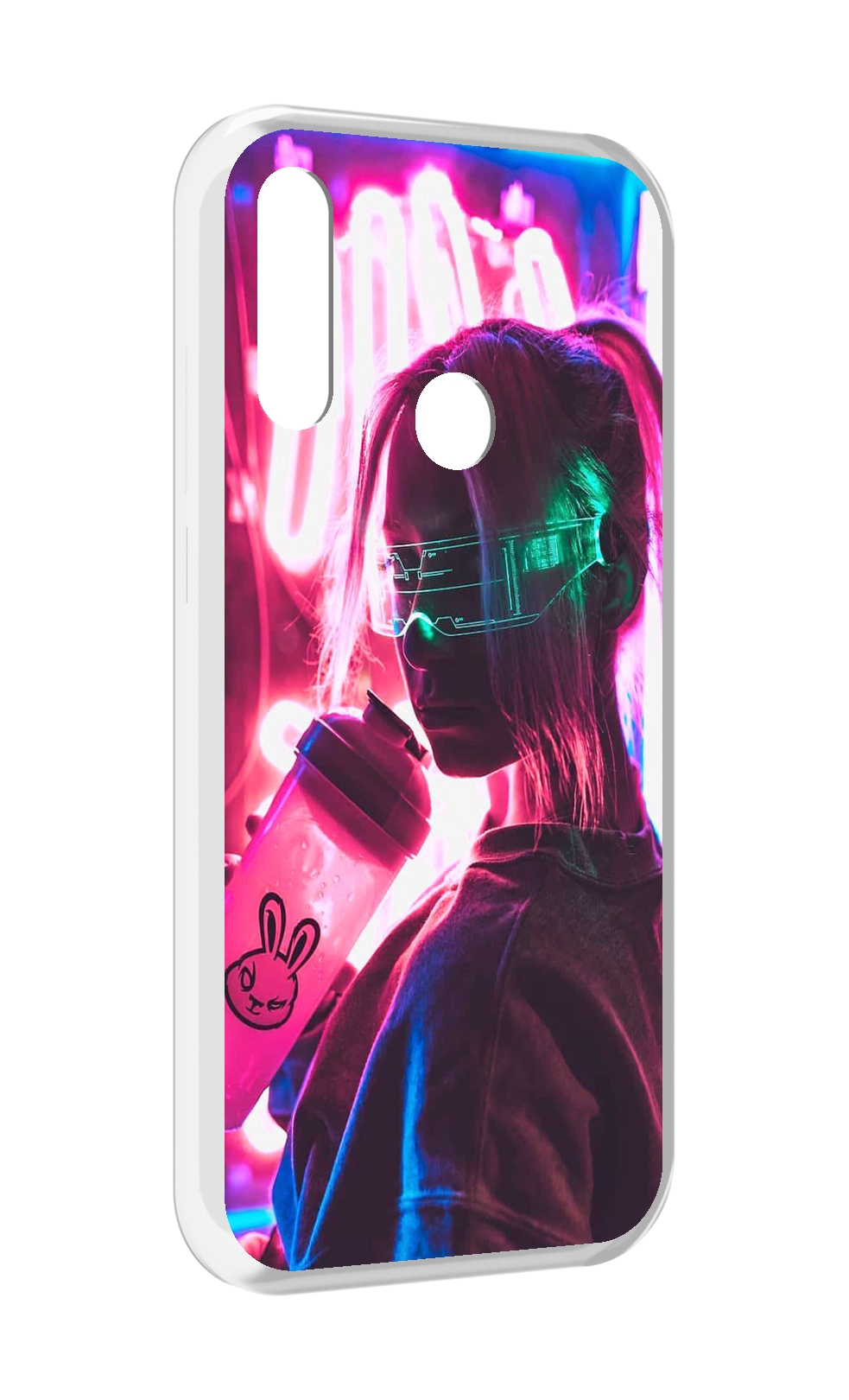 

Чехол MyPads девушка неоновый фон женский для Lenovo Z6 Pro Youth Edition / Z6 Pro Lite, Прозрачный, Tocco