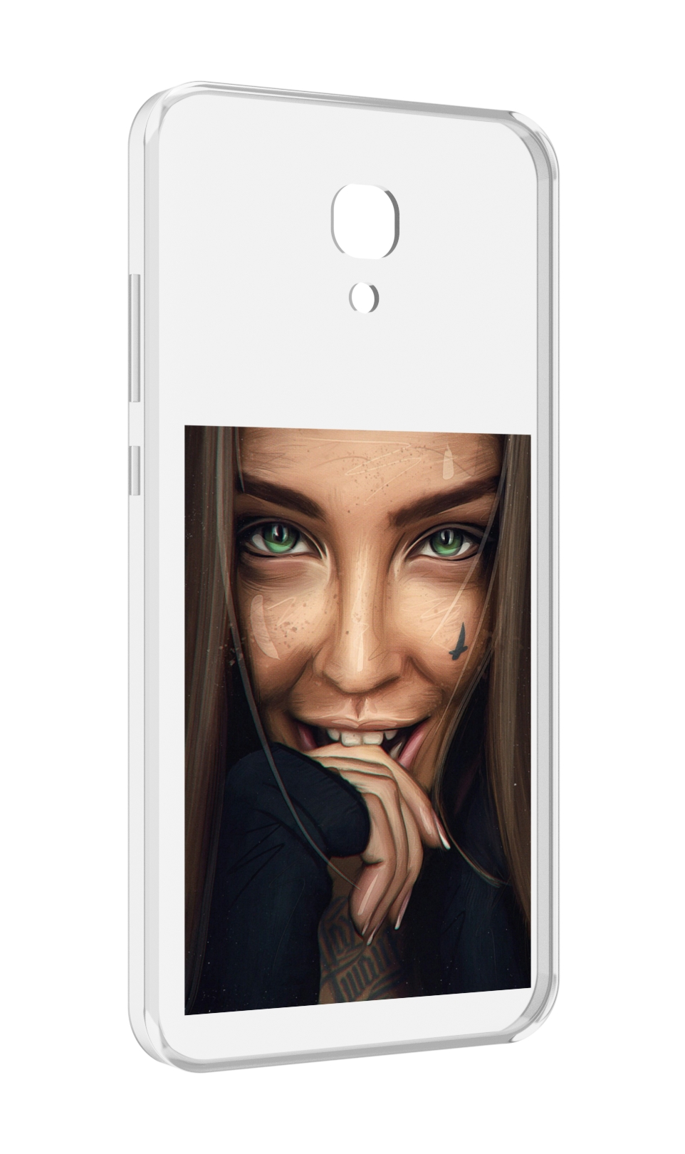 

Чехол MyPads девушка улыбается женский для Meizu M6 (M711Q), Прозрачный, Tocco