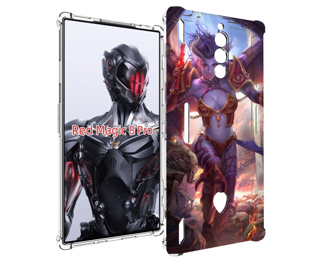 

Чехол MyPads queen of pain dota 2 для ZTE Nubia Red Magic 8 Pro / Red Magic 8 Pro Plus, Tocco