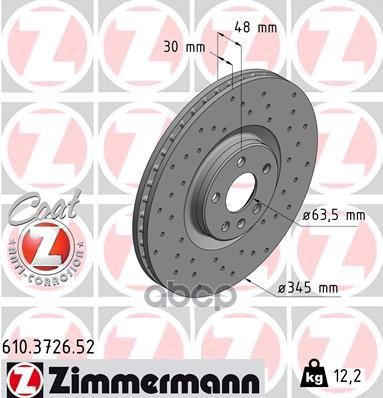 

Диск Тормозной Sport Z ZIMMERMANN 610372652