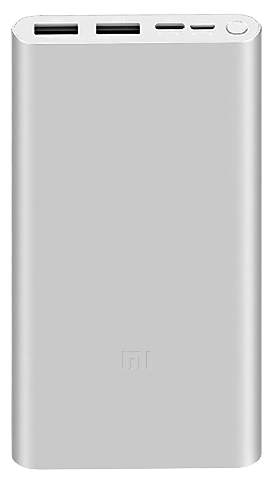 Внешний аккумулятор Xiaomi Mi Power Bank 3 10000 mAh Silver (PLM13ZM)