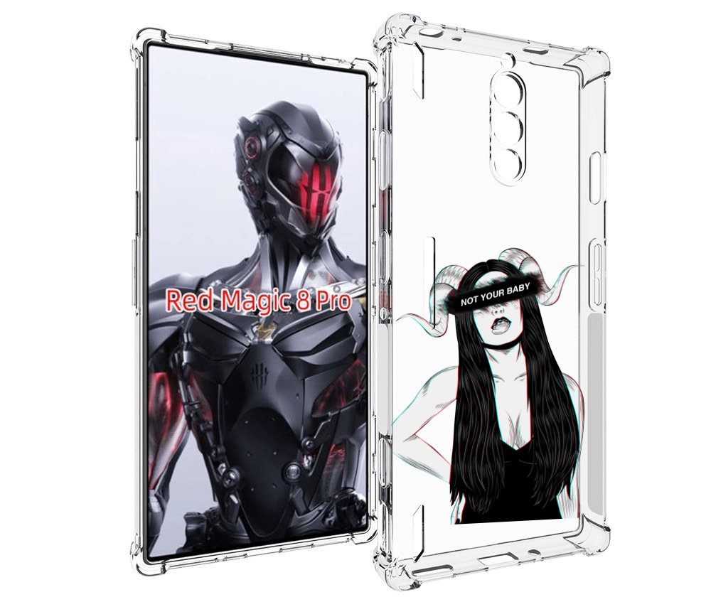 

Чехол MyPads not-your для ZTE Nubia Red Magic 8 Pro / Red Magic 8 Pro Plus, Tocco