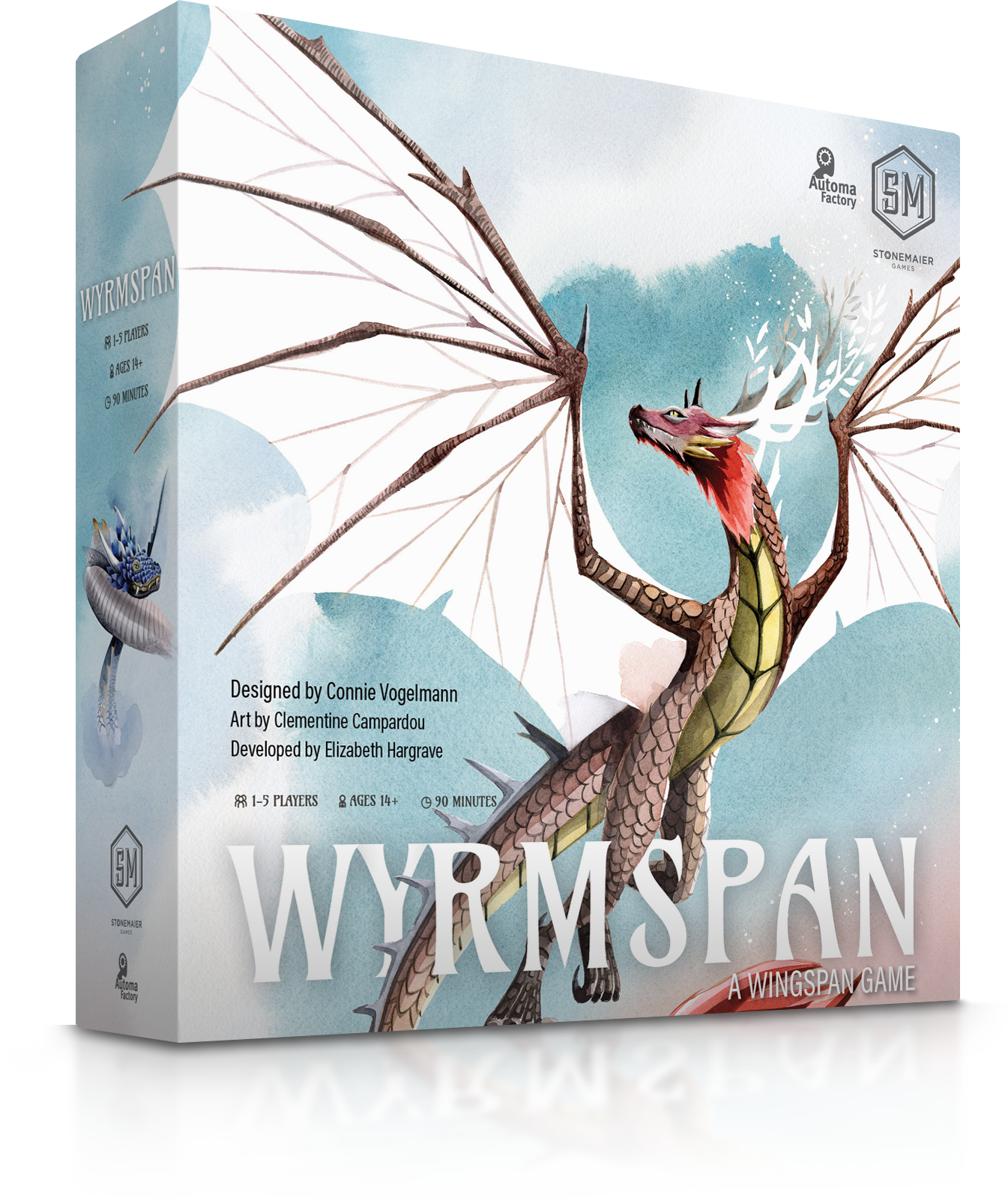 

Настольная игра Stonemaier Games Wyrmspan на английском языке, STM850