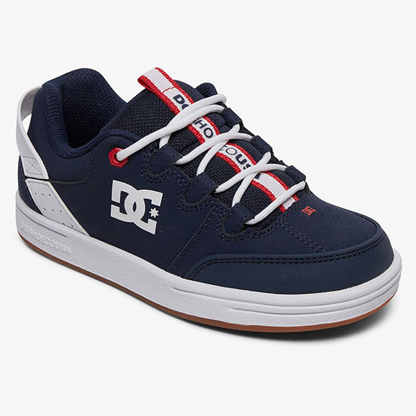 

Кожаные детские кеды Syntax темно-синий 36 RU DC Shoes ADBS100257, Syntax