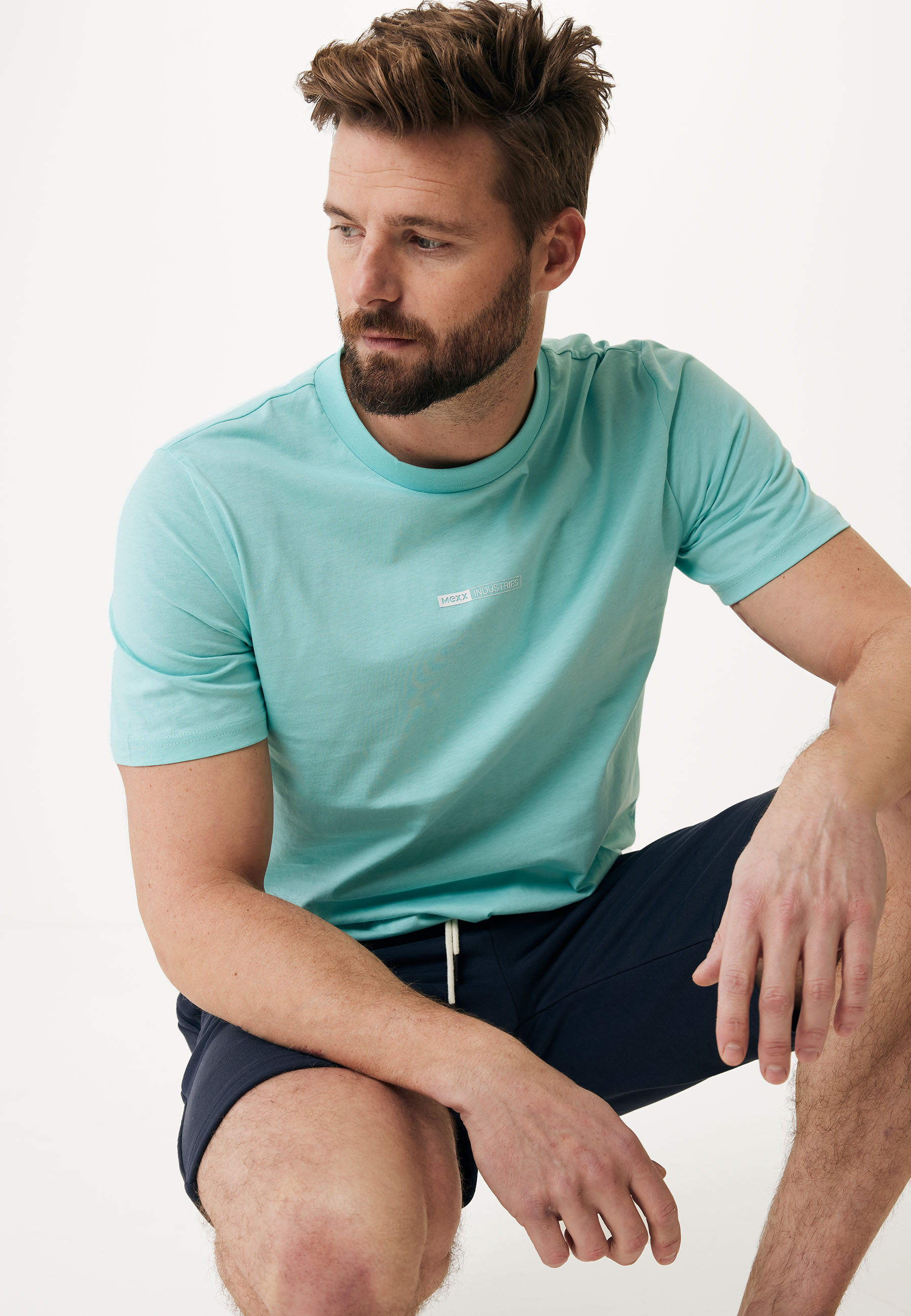 Футболка мужская MEXX 144811 бирюзовая 2XL 2154₽