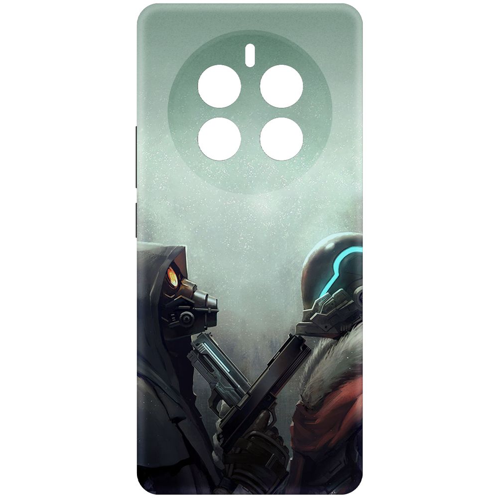 

Чехол-накладка Krutoff Soft Case Cтандофф 2 - Противостояние для Realme 12 Pro 5G, Черный