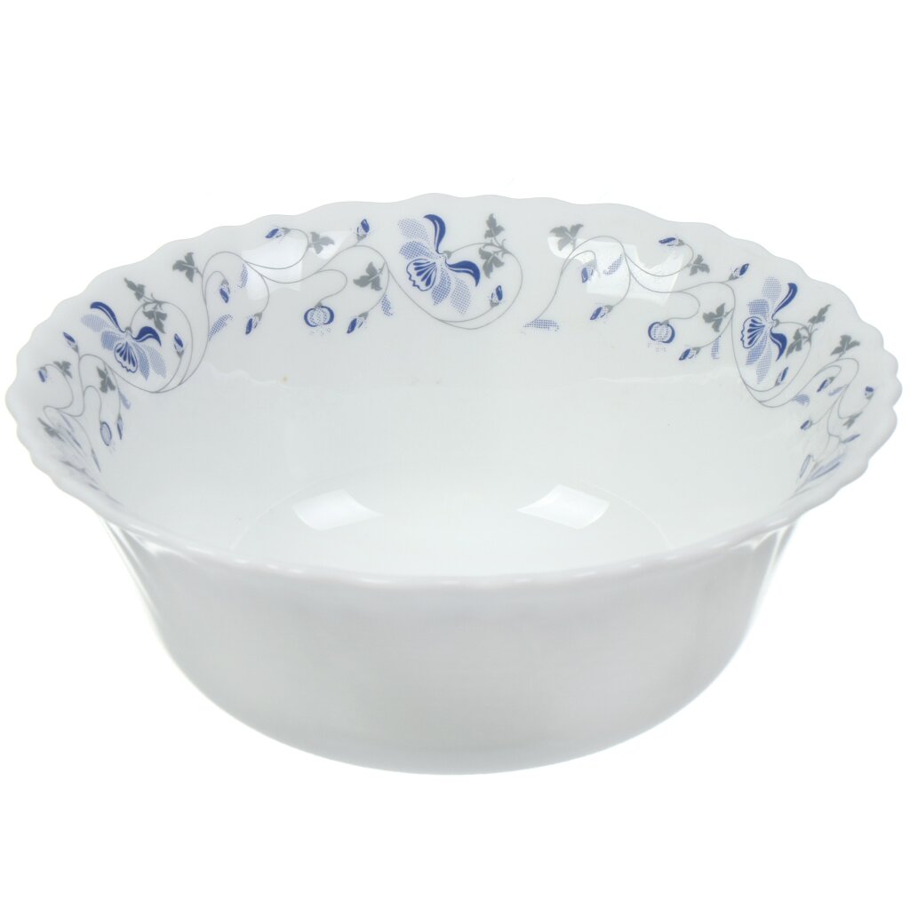 

Салатник стеклокерамика, круглый, 15 см, Эдем, Daniks, LHW 60/1059, Белый