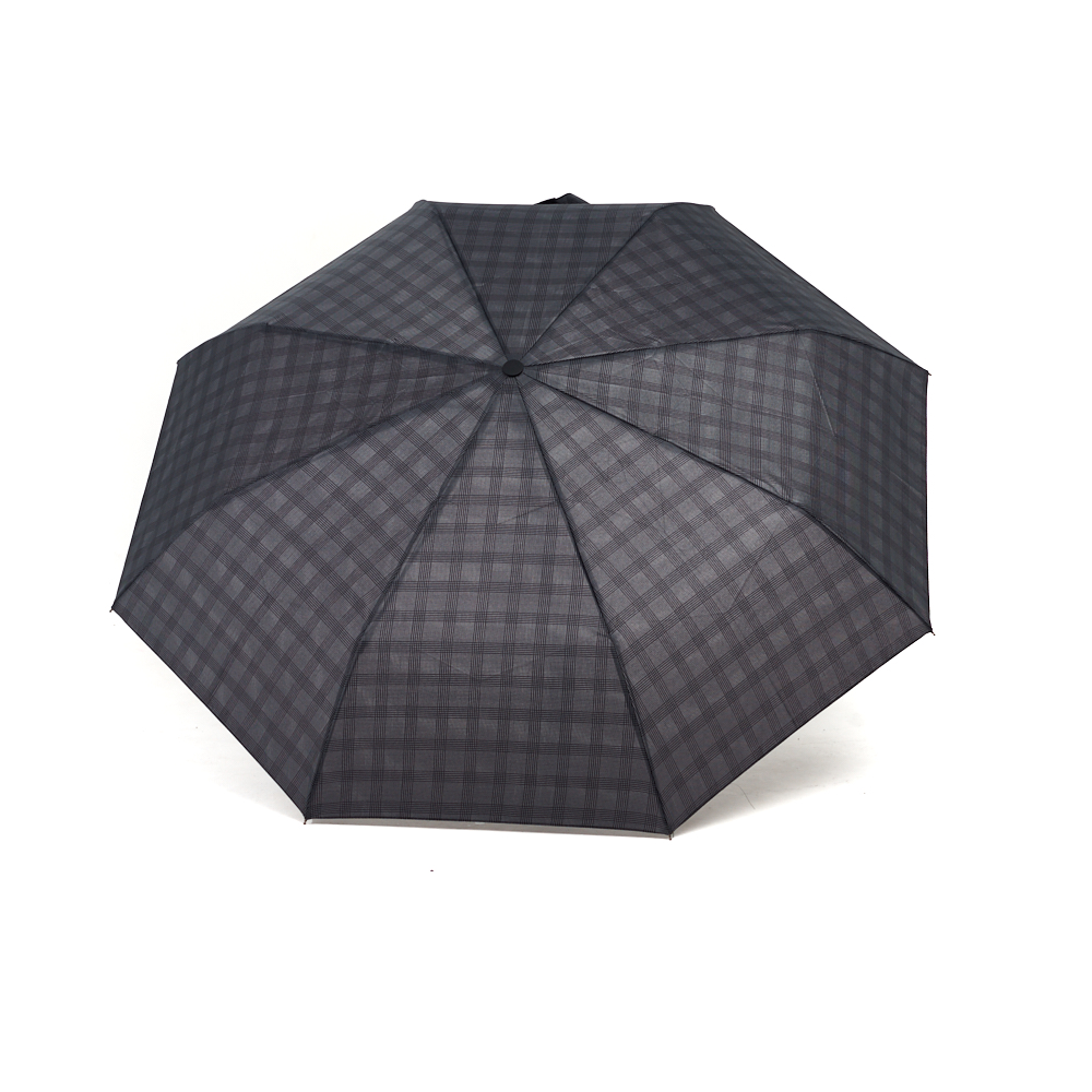 Зонт складной мужской автоматический Raindrops RD0443816 черно-серый